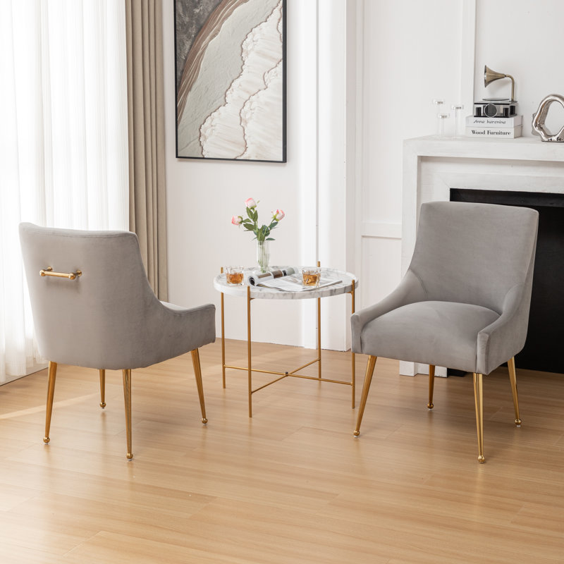 Chaise Waltrudis, Moutarde