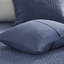 Courtepointe réversible bleu marine pour lit simple / simple TG, hygiénique et TG, choix de literie simple et élégant-121162268-121162267
