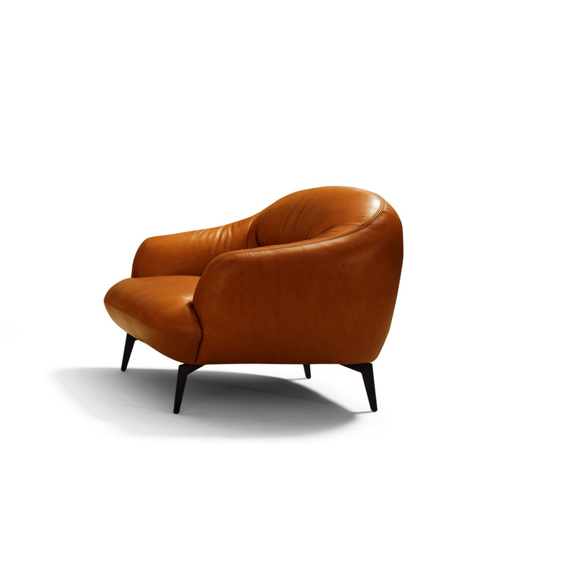 Cuir cognac Leonia CHAIR LV00939