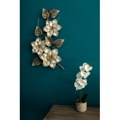 Metall Wanddekoration Pflanzen & Blumen