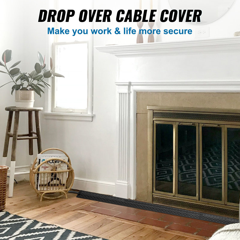 VEVOR Rubber 39.37'' L Threshold Ramp