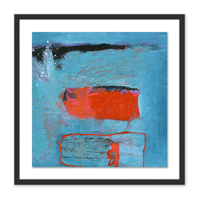 'Contents Have Shifted' by Linda O'Neill - Picture Frame Painting Print on Paper