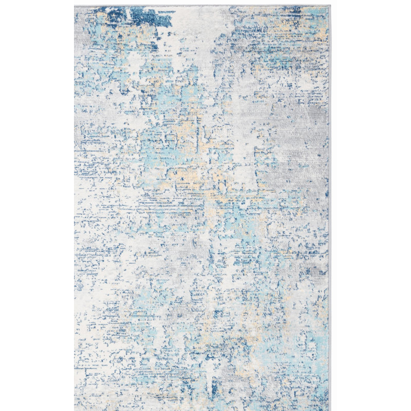 Jasper 100 Performance Abstract Rug, Runner 2' x 9'