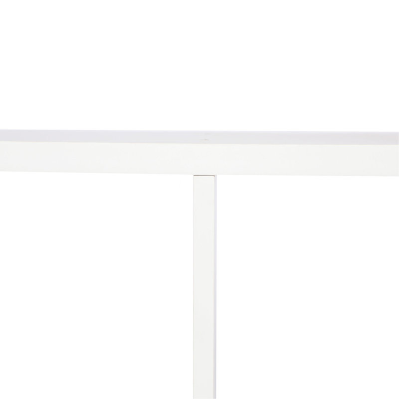Asymmetrical Display Shelf & Bookcase, 5-Tier, White