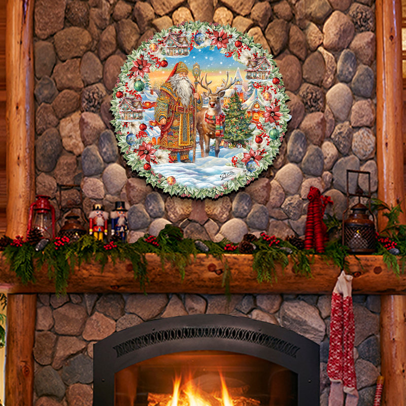 Décoration murale Domenica Santa's Magical Cottage
