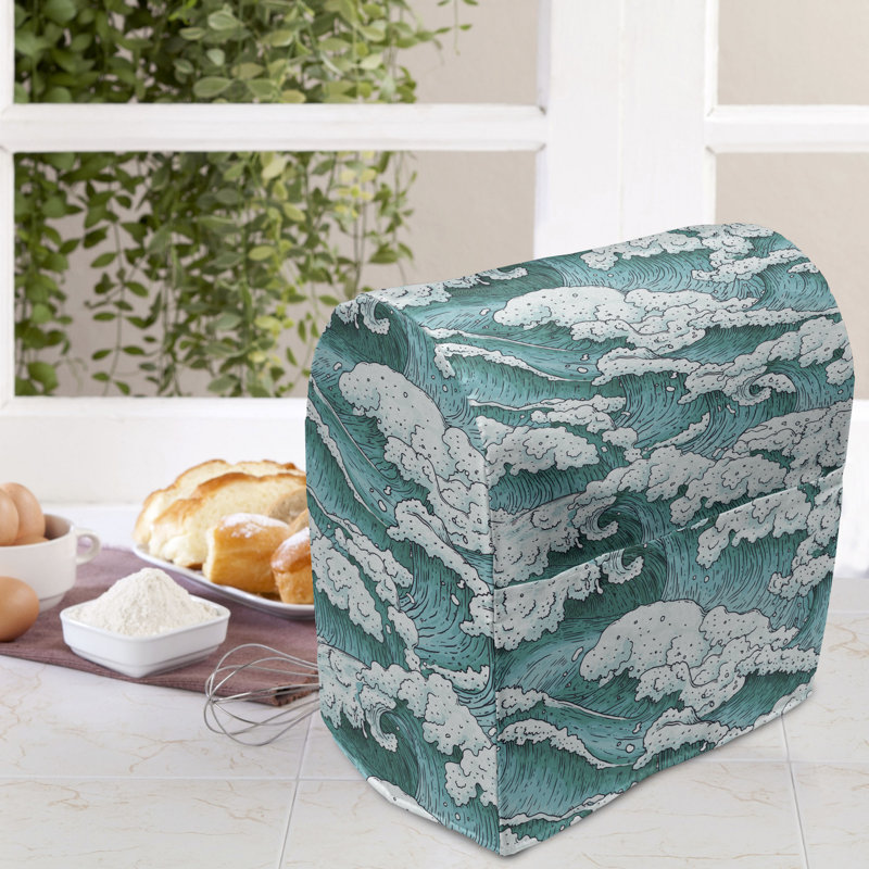 Couvercle mélangeur bleu sarcelle / turquoise