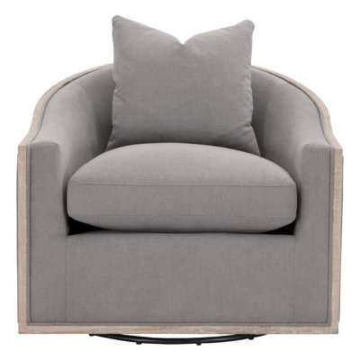 Fauteuil club pivotant de 36 po Como