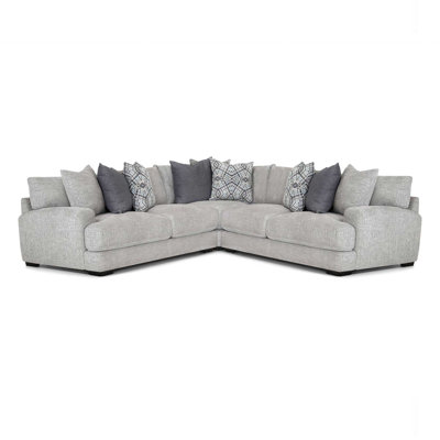 Tyandra Upholstered L-Shaped Sectional Symmetrical
