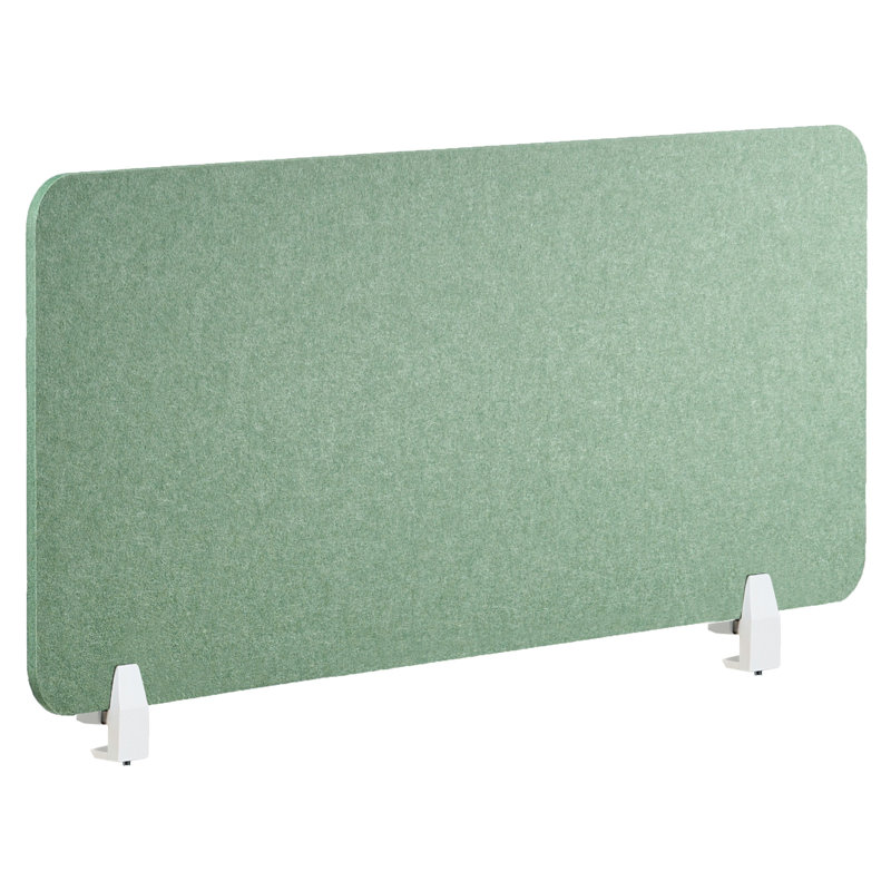 Desk Dividers, Green, 50cm H x 120cm L