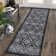 Washable Floral Indoor Rug
