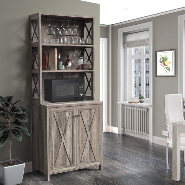 Elinna 48.4 Kitchen Pantry Winston Porter Finish: White