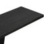 Console Table With Natural Veneer, Elegant Minimalist Style For Office, Broad Tabletop Display, Robust V-Base, Simple Installation Process Wood Contemporary Style, Spacious Assembly-672844962