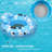 River Tubes For Floating Heavy Duty, Pool Float Adult,  Inflatable Float Tube For Beach Lake Rafting, River Floats With Mesh Bottom