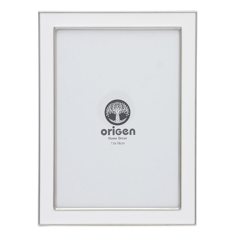 617-Marc-all White Metal Wall Mounted Picture Frame