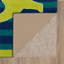 Tapis touffeté bleu / vert-34150650
