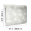 Rouleau de papier peint lisse L 27 pi x l 27 po Manelle