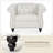 Fairport Faux Leather Chesterfield Chair-1690419723