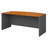 Series C 72W x 36D Bow Front Desk with Mobile File Cabinet-1962564081
