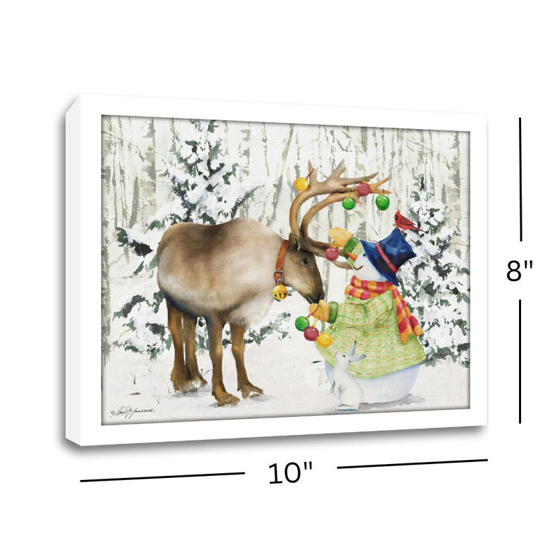 The Holiday Aisle® Sweet Friendship Lighted Shadow Box | Wayfair