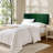 Nestl Chastelyne Velvet Upholstered Easy Assemble Wall Mounted Headboard-124569452-124569448