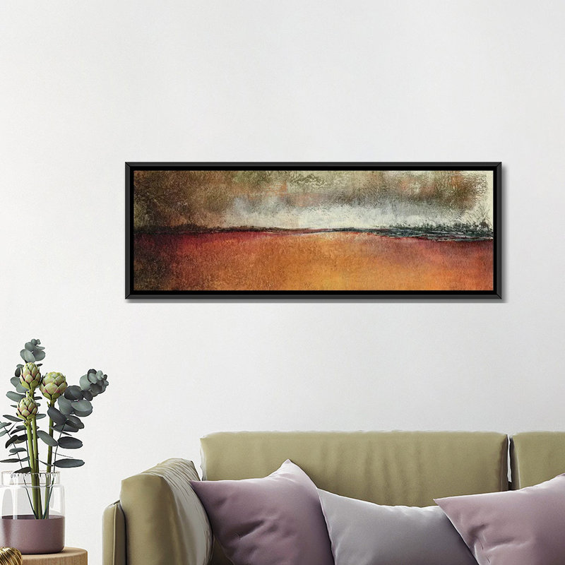 « reflect », impression sur toile, H 16 po x l 48 po x P 1,5 po, Toile avec cadre noir
