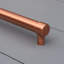 Copper Bar Handle - Raised