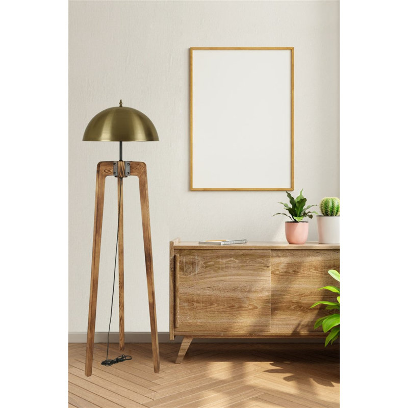 Claycomb 170cm Tripod Floor Lamp