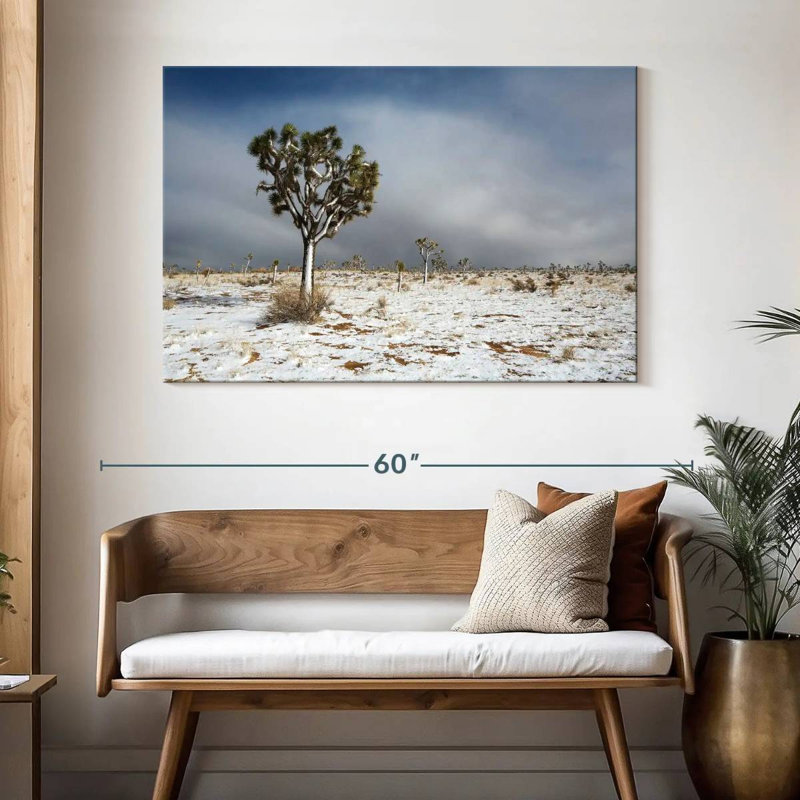 Harnek Snowy Mojave Desert, H 32 po x l 48 po