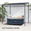 20 Ft. W x 20 Ft. D Metal Soft-top Gazebo-205536497
