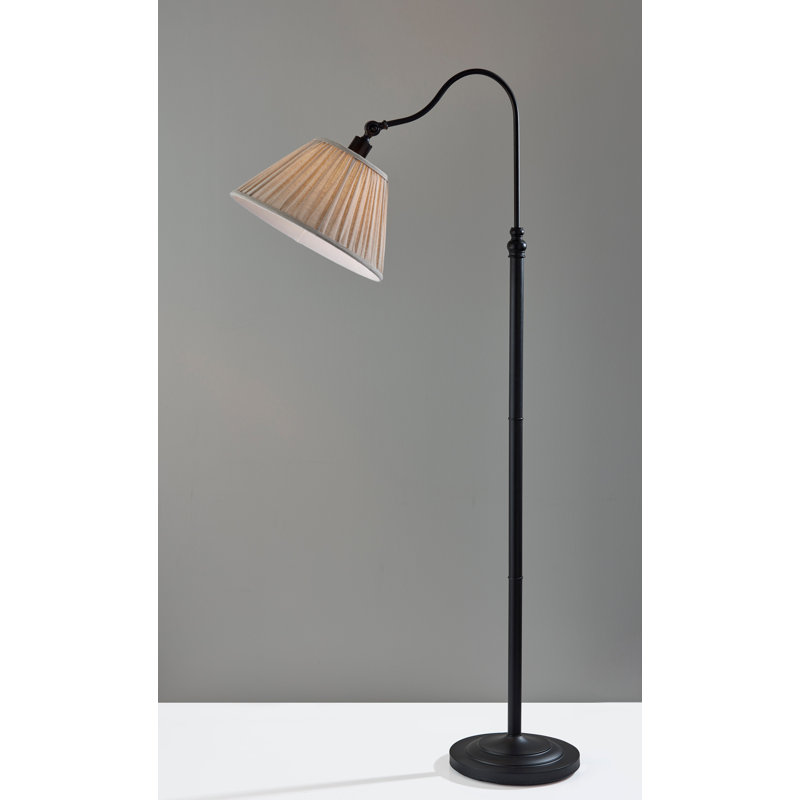 Lampe sur pied Shiloh, Noir
