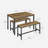 Tuleah 4 - Person Four Leg Dining Set-772234073
