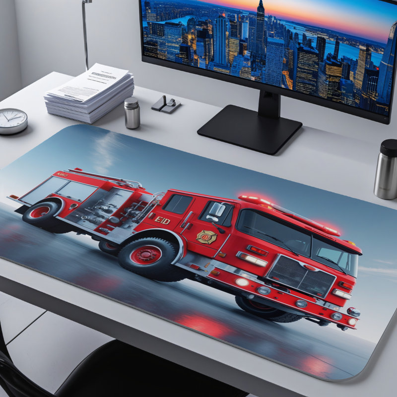 Polyester Desk Pad, 23.6x13.8