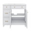Ensemble de meuble-lavabo 36 po avec lavabo: meuble-lavabo moderne avec comptoir en céramique, 2 portes à fermeture douce, 2 tiroirs, tablettes réglables-466303915