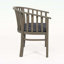 Charmant ensemble de chaises de salle à manger d'extérieur en bois, idéal pour les moments de détente sur la terrasse-1979301939