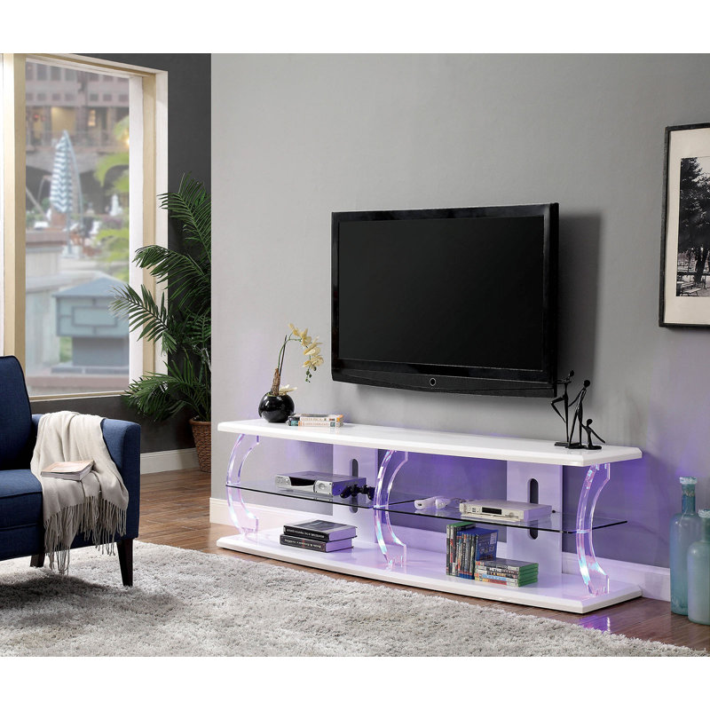 Mikhail 60'' Media Console, White