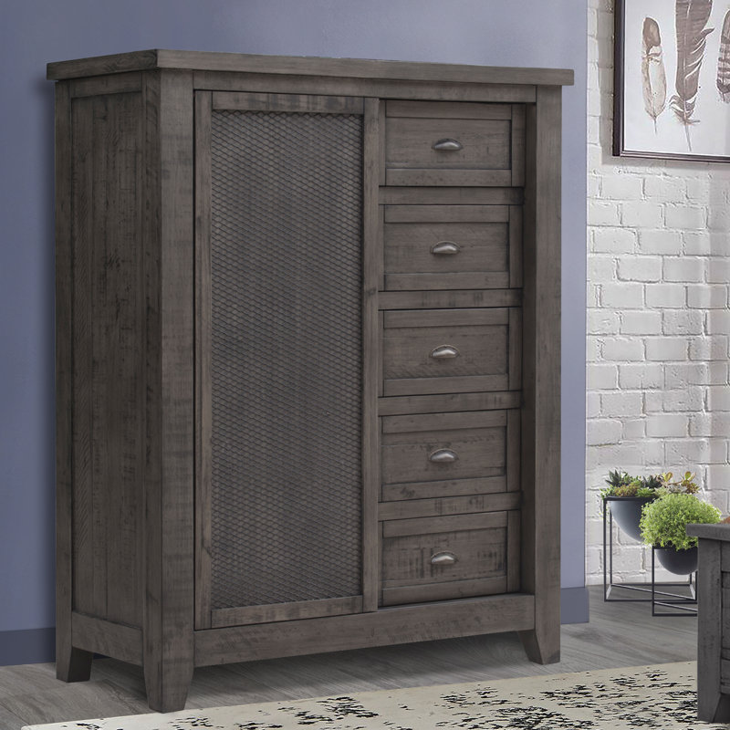 Commode 5 tiroirs / porte simple Brookfield