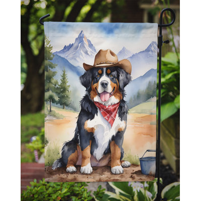 Drapeau Cowboy Welcome Garden