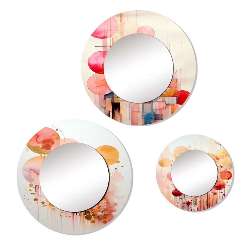 Metal Round Mirror