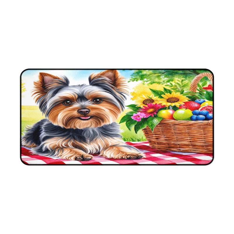 Polyester Desk Pad, 31.5x15.5