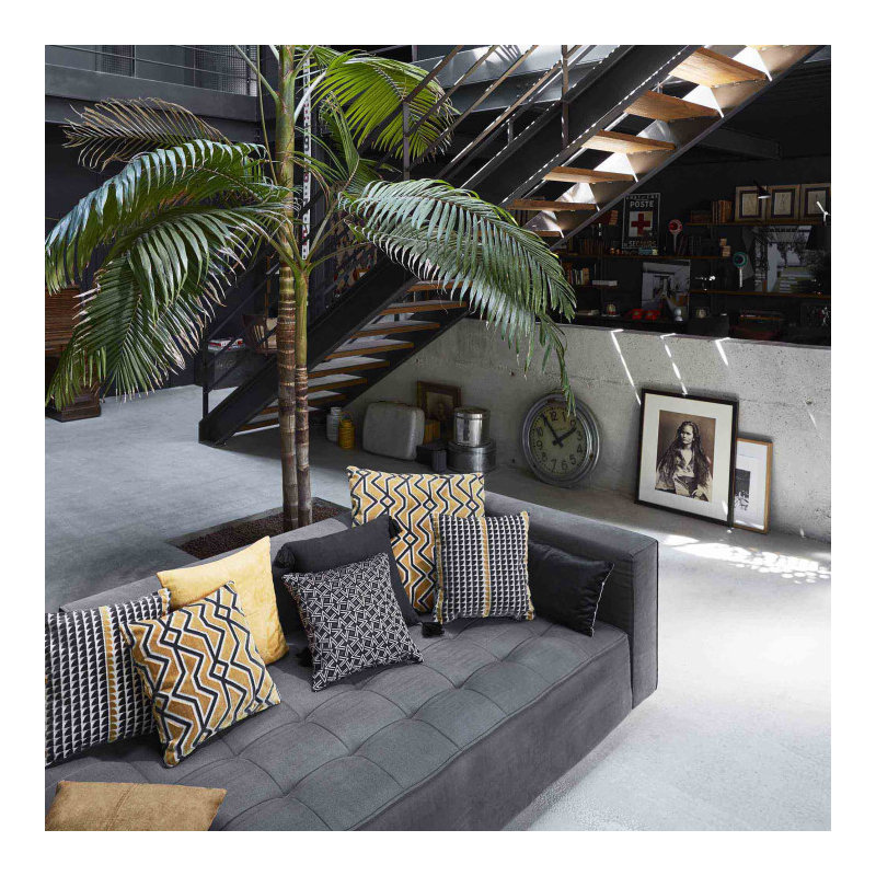 Kumbo Geometric Square Cushion Cover, 60cm x 60cm