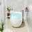 59" Freestanding Solid Surface Stone Resin Bathtub with Overflow and Pop-up Drain-123384697-123514213