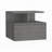 Adele Floating Nightstand with Drawer and Open Storage Shelves