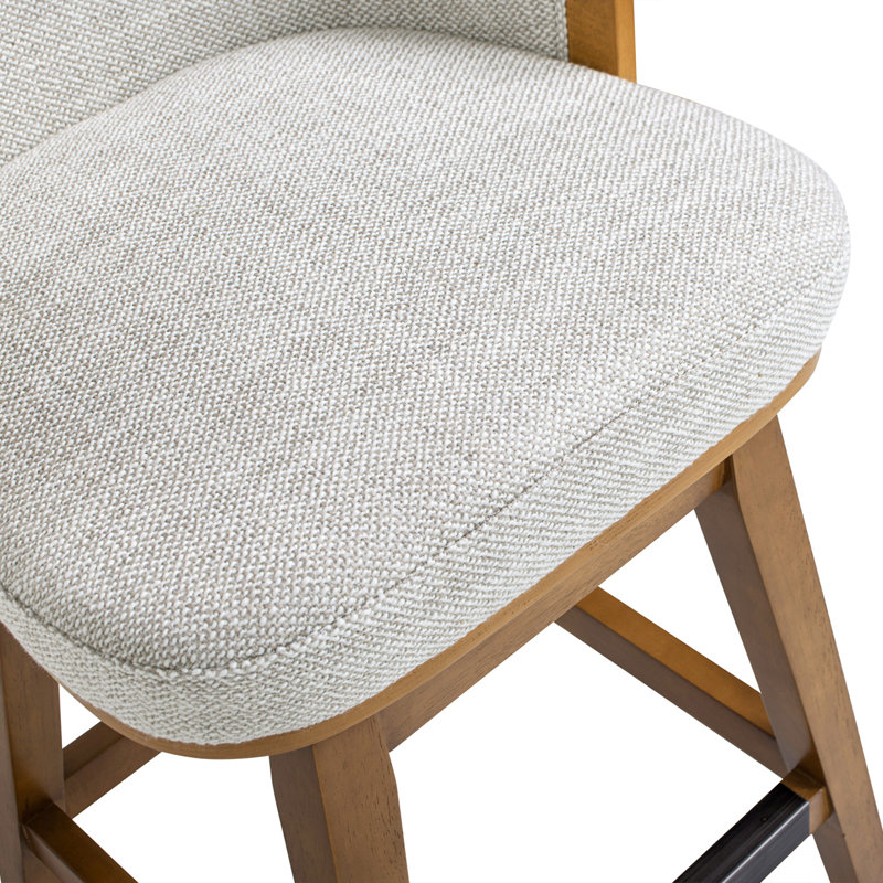 Tabouret de comptoir pivotant 26 po Akershus, Tabouret de comptoir (siège d'une hauteur de 26 p, Gris neutre