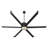 ENORME 78" WET FAN - BK