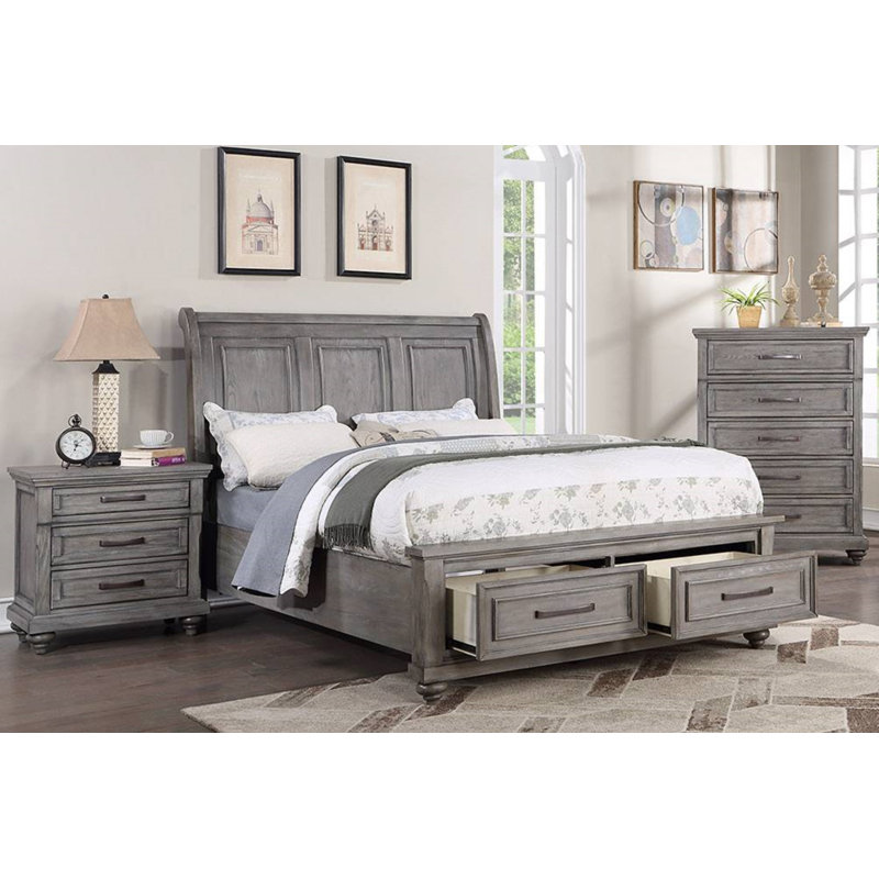 Sameul Piece Bedroom Set, King