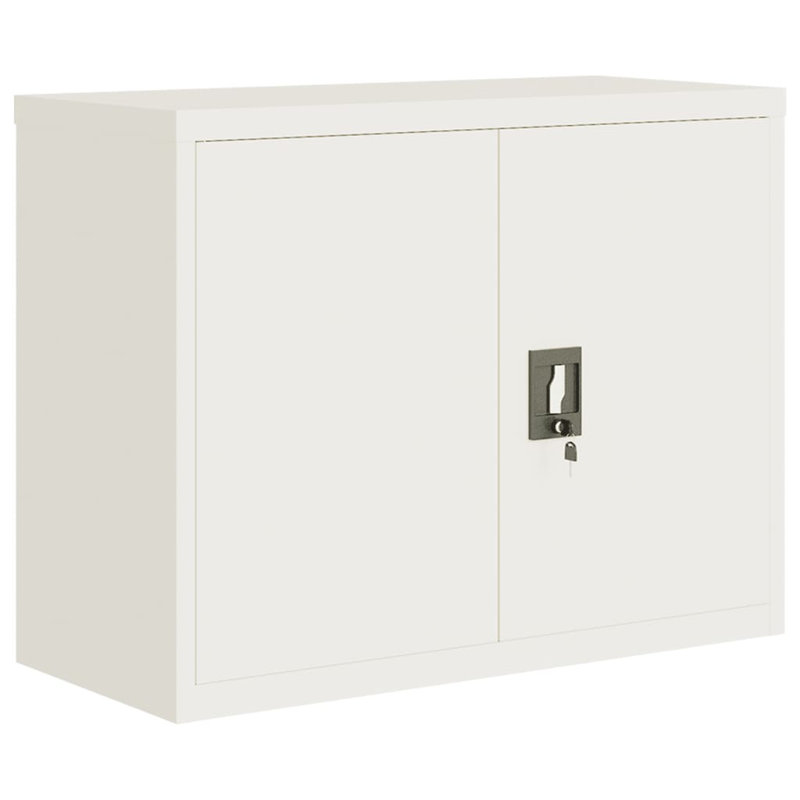 Armoire de rangement à 2 tablettes Lillya, Blanc