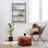 Phantom Solid Wood and Metal Floating Shelf-84472398