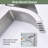 Single Hole Single Handle Waterfall Bathroom Sink Faucet With Pop-up Drain-108801168