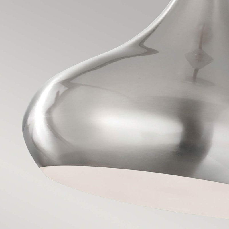 Jarvis 1 - Light Pendant, Brushed Steel