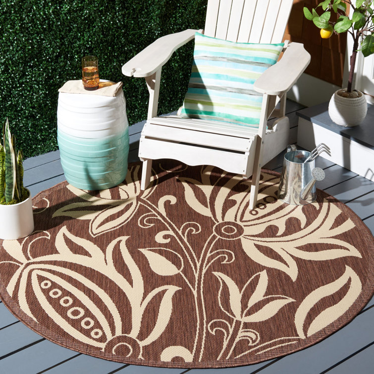 Marpain Performance Floral Indoor/Outdoor Area Rug
